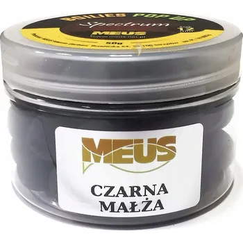 Boilies Plovoucí boilies Meus Pop Up Spectrum 12mm - Černá mušle