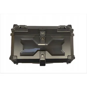 Motocyklový kufr WOLF, centrální, 58L ABS, s výstelkou a montážní deskou, pro 2 helmy TopX