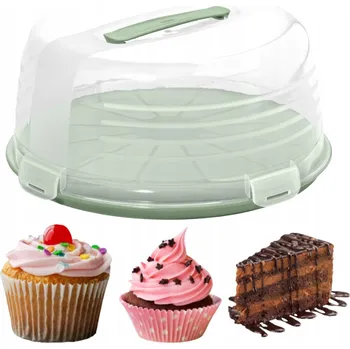 Forma na pečení Forma na dort CURVER , nádoba na dort - zelená