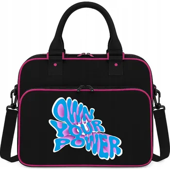 Sportovní taška Sportovní taška černo-růžová do posilovny, na Trénink i do školy OWN YOUR POWER