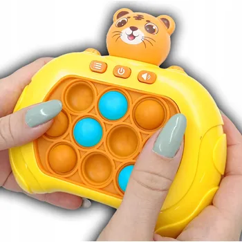 POP IT Dovednostní hra POP IT POPIT Elektrická Antistresová KOTEK Kočka Svítí MEGA