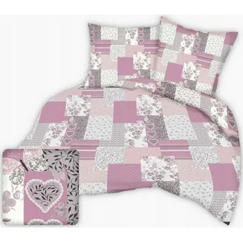 Povlečení Sada povlečení Fan přikrývka 200 cm x 160 cm polštář 70 x 80 cm 3 díly