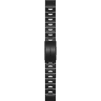 Řemínek na hodinky Garmin řemínek QuickFit 22, titanový DLC, tmavý Rozbaleno Šířka řemínku: 22
