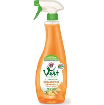 Univerzální čisticí prostředek Chante Clair Vert Ecodetergente univerzální odmašťovač a čistič Arancia e Zenzero s rozprašovačem, 600 ml