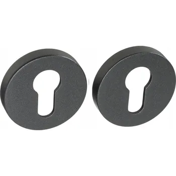 Dveřní kování Vnitřní klika Gamet Štítek kulatý, Rozeta pro vložku