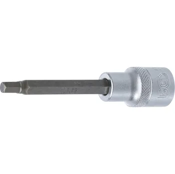 Zástrčná hlavice 1/2" Imbus H6, prodloužená 100 mm - BGS 4261