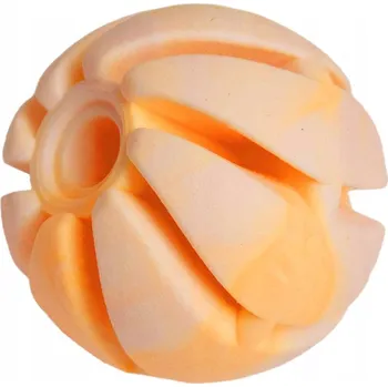 Hračka pro psa Míček pro psy SUM-PLAST Spirální plovoucí vanilkový 5 cm