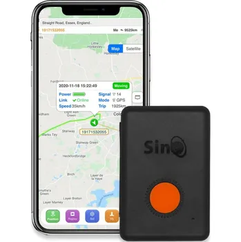 MINI GPS LOKÁTOR SINOTRACK ST904 1200mAh SERVER APLIKACE BEZ PŘEDPLATNÉHO