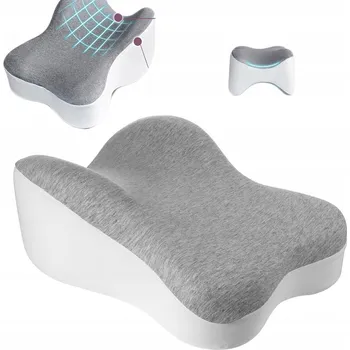 Polštář ORTOPEDICKÝ POLŠTÁŘ KLÍN POD NOHY A MEZI KOLENA PRO SPANÍ PROFILOVANÝ