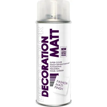 Barva ve spreji Deco Color Dekorační matný lak bezbarvý 400 ml