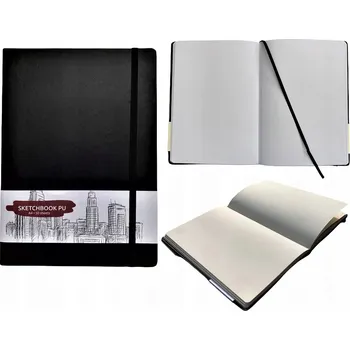 Skicák Via Chasse BV A4 tvrdý obal 50 listů 150 g/m² hnědý