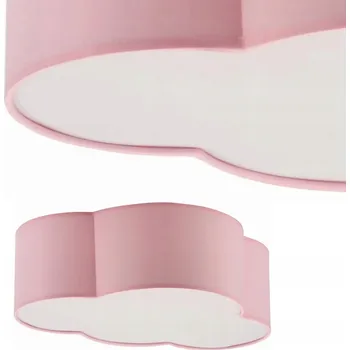 Stropní svítidlo TK-Lighting s paticí E27, růžové