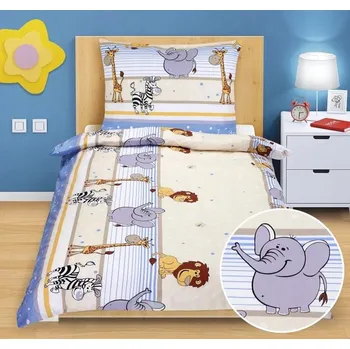 Povlečení Sada povlečení Bellatex 140 x 200 cm modrá