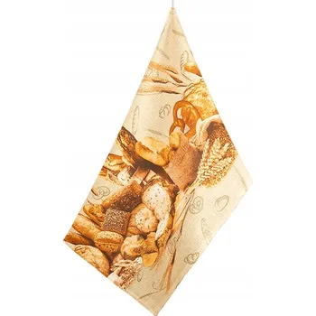 Kuchyňská utěrka vaflová 305 PEČIVO, béžová 1 kus, 50x70cm