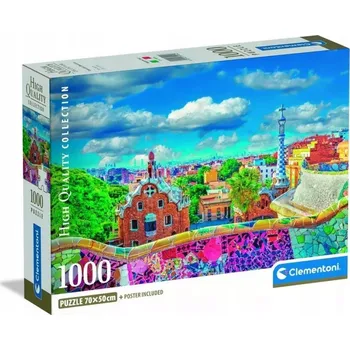 Puzzle PUZZLE 1000 dílků Park Güell CLEMENTONI 39954