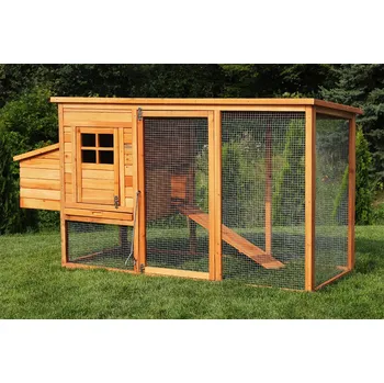 kurník MyAnimal MH-04 193 x 75 x 103 cm hnědý