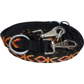 Vodítko pro psa Vodítko 3m ze silného popruhu pro psy velikosti L-XL -