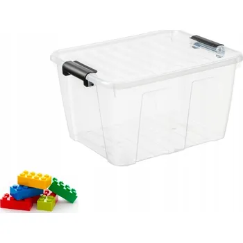 Úložný box Průhledný box s víkem