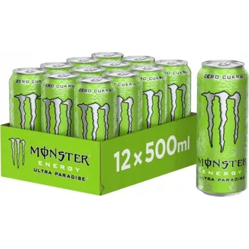 Energetický nápoj Monster Ultra Paradise Bez Cukru 500ml energetický nápoj 12 Ks