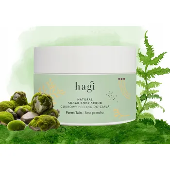 Tělový peeling HAGI Cukrový peeling Boso Po Mchu 200g