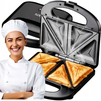 Toustovač Sendvičovač Floria TOSTY SANDWICH MAKER černý 750 W