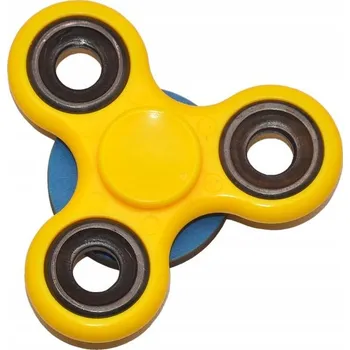 Pouzdro na mobilní telefon ŽLUTÝ SPINNER NA KULATÉ MODRÉ ZÁKLADNĚ PRO MONTESSORI TABULKU