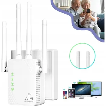 IP kamera WZMACNIACZ SYGNAŁU WIFI S ETHERNET PORTEM, VELKÝ DOSAH, RYCHLÁ INSTALACE