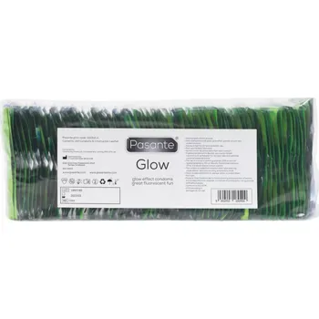 Kondom Pasante Glow 144 ks - fluorescenční kondomy, latexové