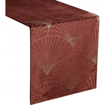 Obraz EUROFIRANY UBRUS BLINK 14 35X140 CM CIHLOVÝ