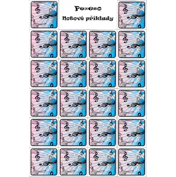 Pexeso - notové příklady