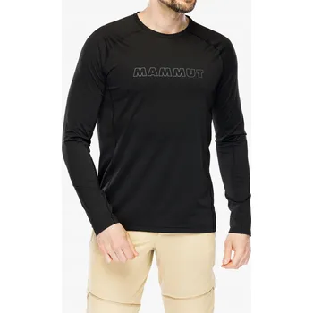 Pánská mikina Mikina Mammut Selun FL Longsleeve Logo - černá XL