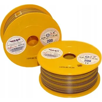 elektrický kabel Kabel LGY/H05V-K 0,35 mm2 200 m Žluto-Fialový