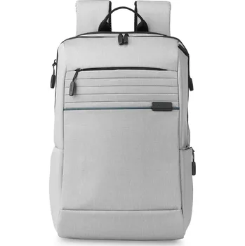 Módní doplněk Hedgren Dvoukomorový batoh Lineo Dash Silver 20l