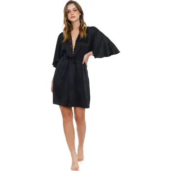 Dámský župan Dámský župan DOCTOR NAP SWW.5102 BLACK S 0