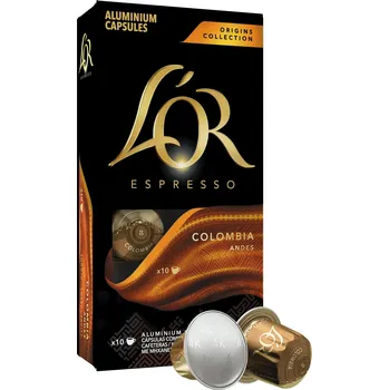 Káva L'OR Espresso Colombia 10ks kapslí pro Nespresso Original kávovary