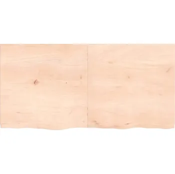 Konferenční stolek Obdélníkový stolek VidaXL 60 x 2 x 120 cm, dekor přírodní dub