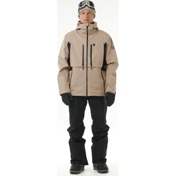 Pánská větrovka Bunda Rip Curl ANTI SERIES ULT 30K/40K JACKET Sand Dune velikost M