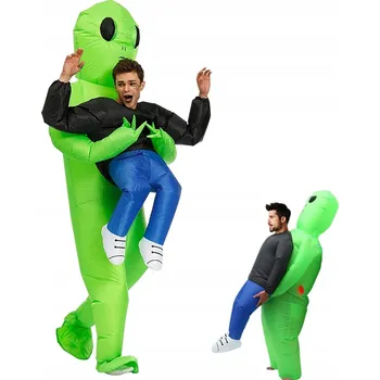 Karnevalový kostým Kostým Mimozemšťana pro Dospělé, Nafukovací Kostým Mimozemšťana, Nafukovací