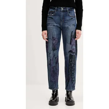 Oblečení a móda Džíny Desigual SAMURAI 25WWDD03 námořnická modř 59J, vel. 36