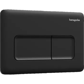 Hansgrohe iFrame Original Q - Ovládání splachování, matná černá 66001670