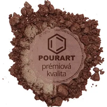 PourArt Metalický prášek DK905 Deep Valnut Brown 10g