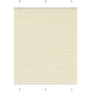 Roleta Roleta plisé krémová 110x150 cm Šířka látky 109,4 cm