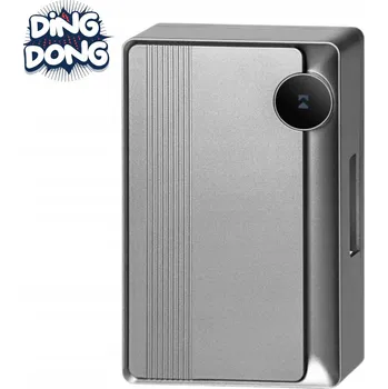 Domovní zvonek ZVONEK KE DVEŘÍM DRÁTOVÝ 230V DVOUTÓNOVÝ DING-DONG 80dB ORNO GRAFITOVÝ