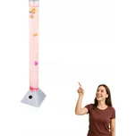 Stojací lampa Globo Mendoza s integrovaným LED zdrojem 0,06 W, čirá/šedá