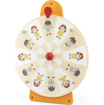 Dřevěná hračka Viga nástěná hra výrazy tváře