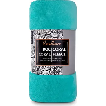 deka DEKA CORAL z mikrovlákna, TYRKYSOVÁ, 150x200 cm