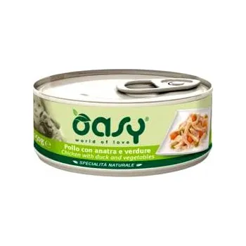 Krmivo pro psa OASY NATURAL RANGE ADULT VLHKÉ KRMIVO PRO PSA KUŘECÍ KACHNA ZELENINA 150g