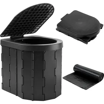 Chemické WC Přenosná Skládací Turistická Toaleta WC 20L