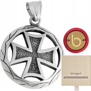 Přívěsek Pánský přívěsek Maltézský KŘÍŽ ocel 316L PŘÍVĚSEK