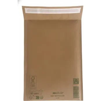 Obálka Bublinková obálka papírová 4D vnější rozměr: 200x275+50 mm